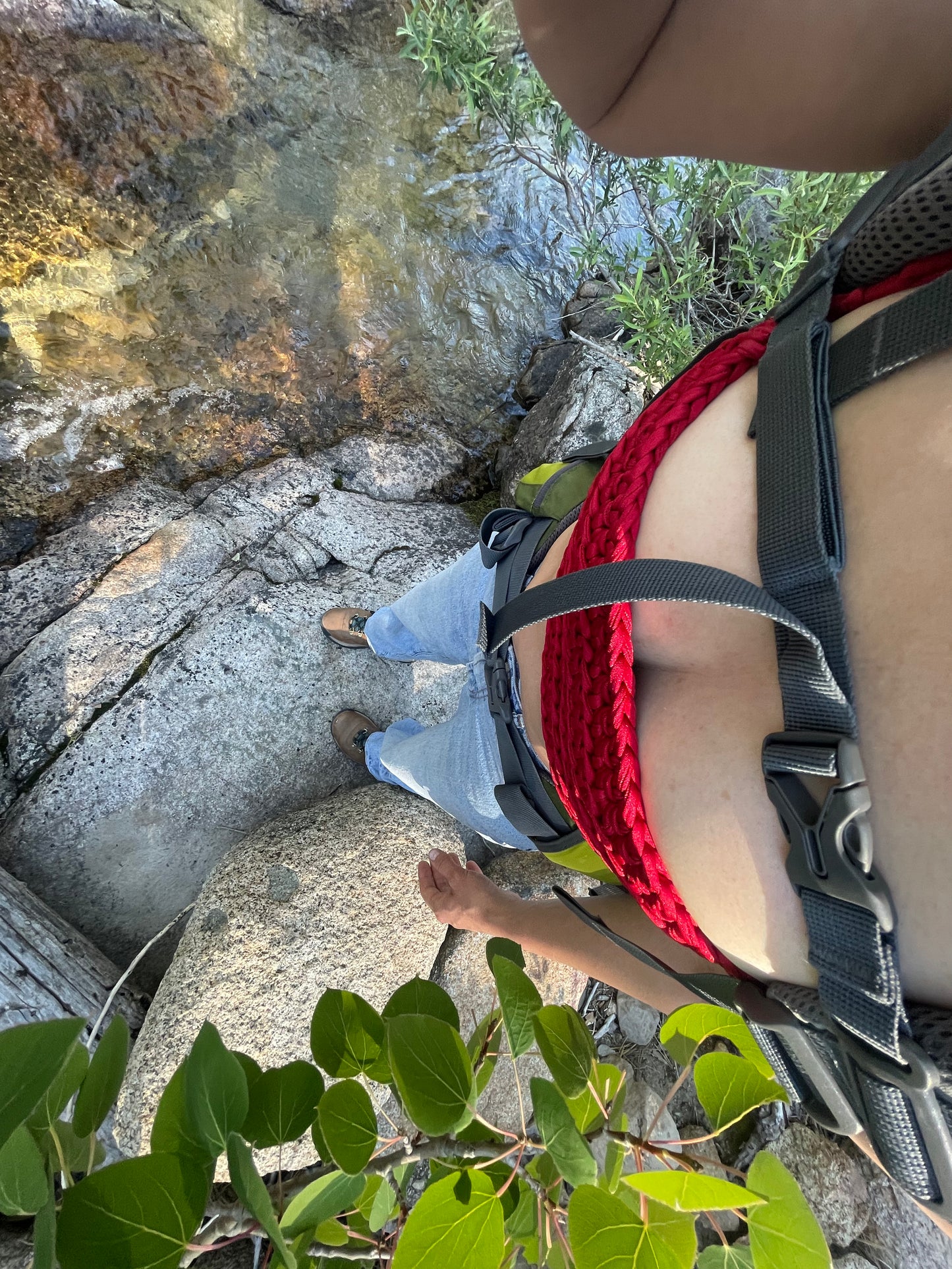 Emily Top ~ Handmade Crochet Beach Top (reclaimed spandex)